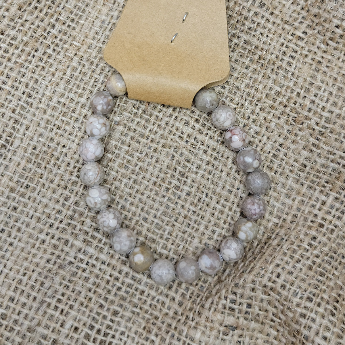 Fossil Coral Bracelet