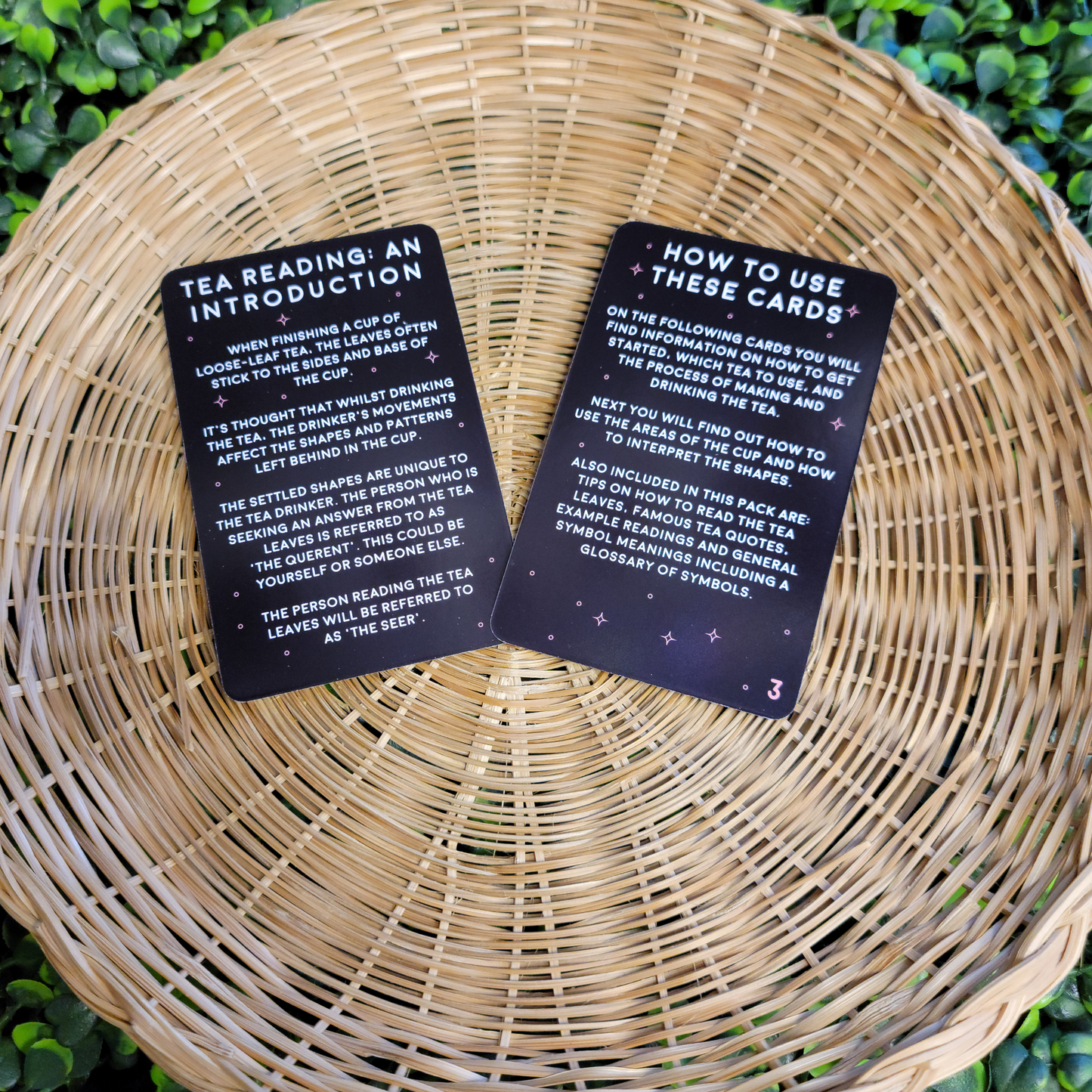 Tea Leaf Reading Cards