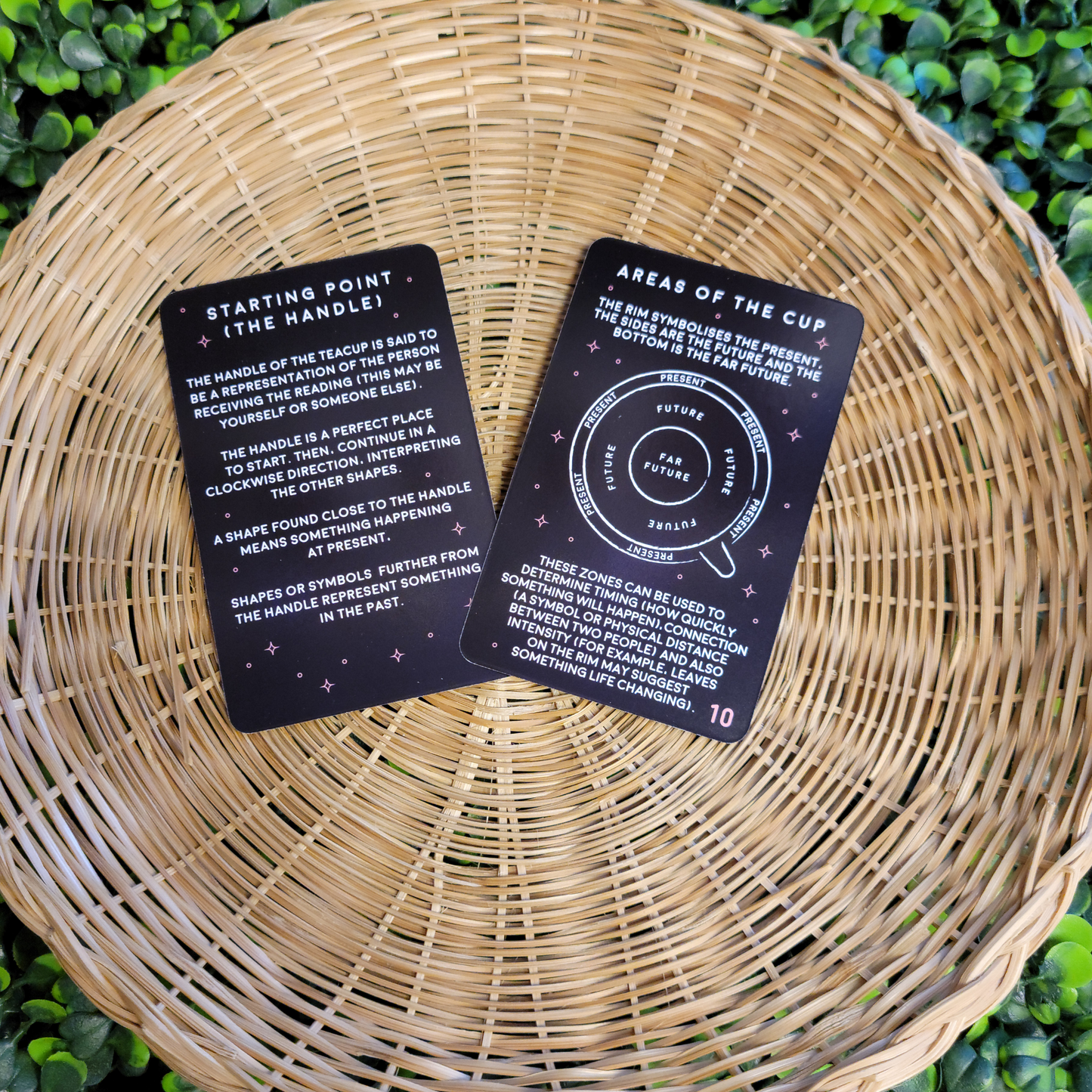 Tea Leaf Reading Cards