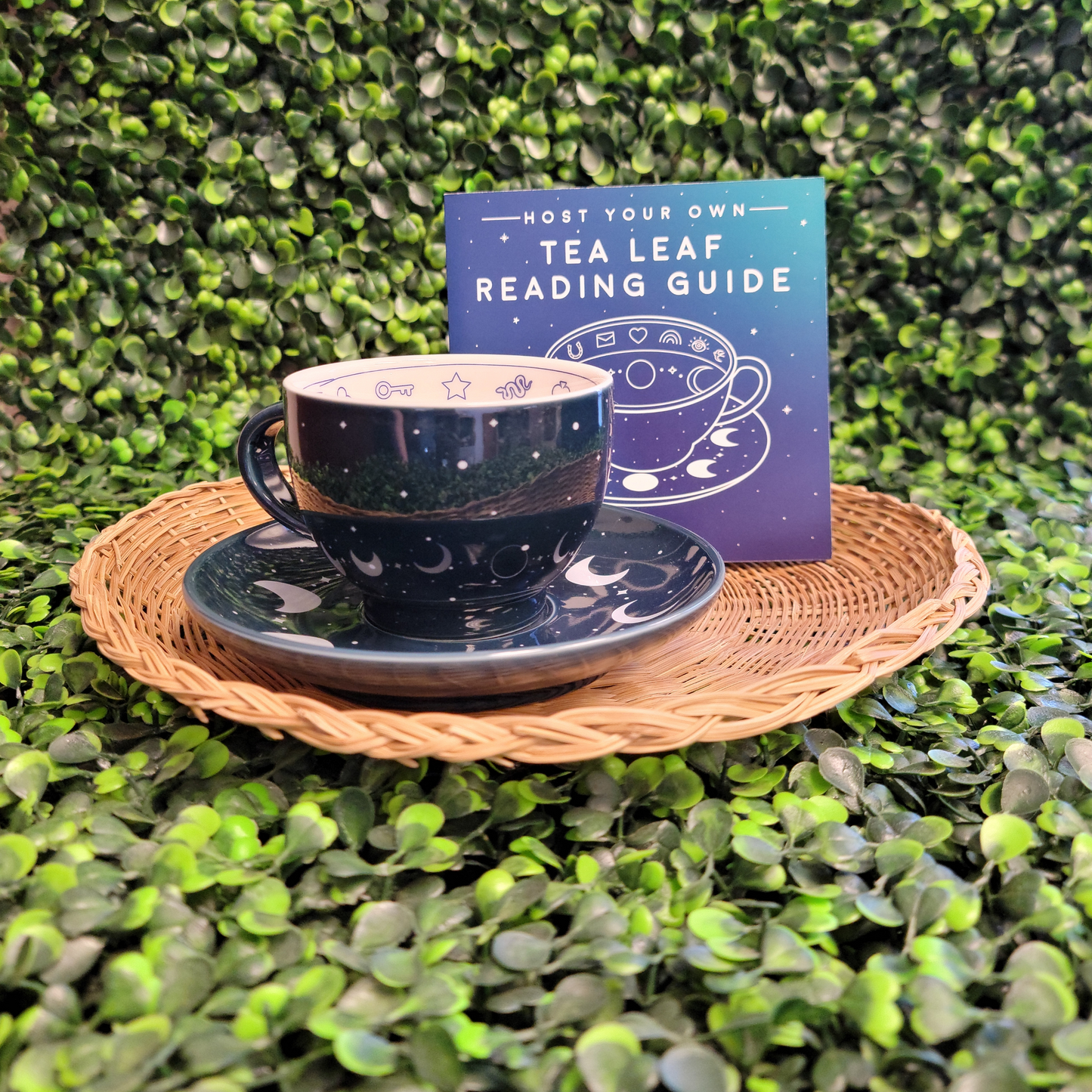 Tea Leaf Reading Cup and Saucer